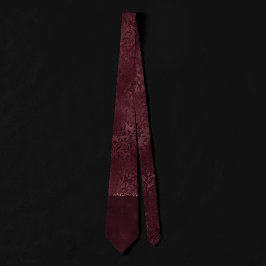 Midnatt Vin Romantik | Mörk Satiny Grunge Damask Slips