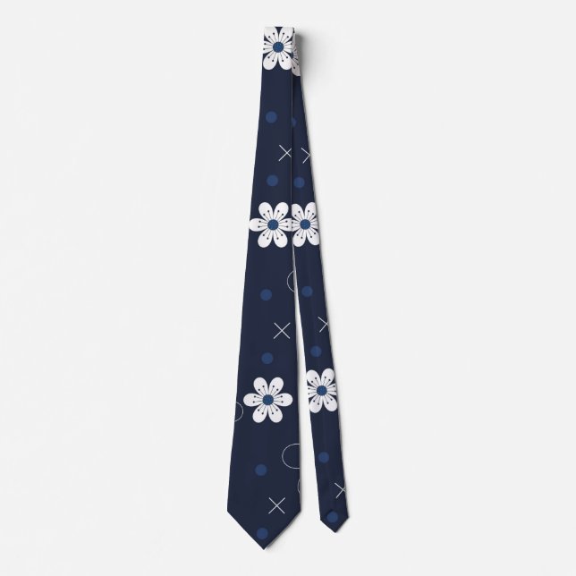 midnatt vinter blommor band slips (Framsida)