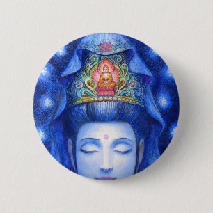 Midnatt Zenmeditation Kuan Yin Knapp