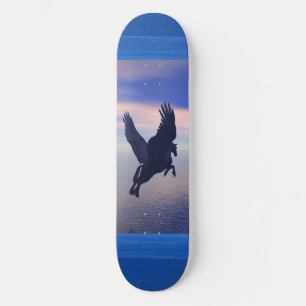 Midnatta Pegasus Skateboard Bräda 21,5 Cm