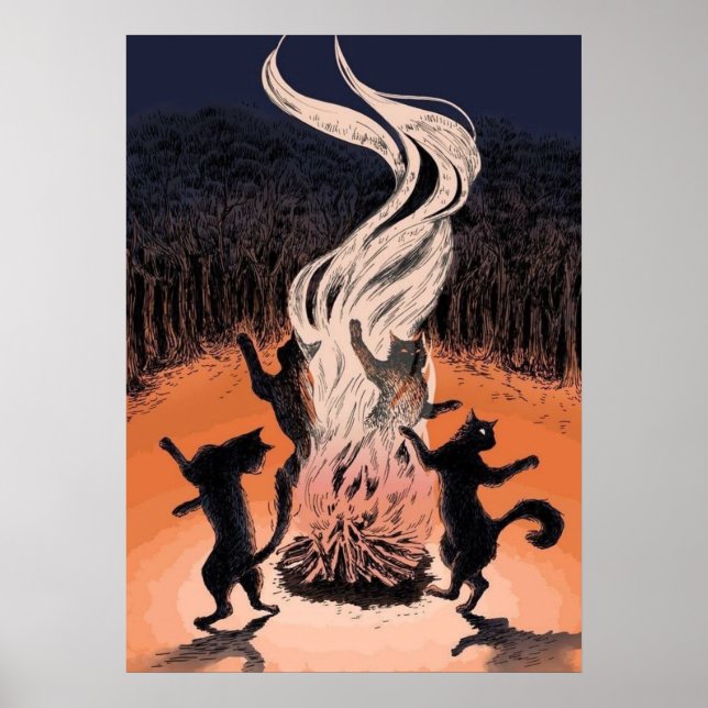 Midnattlig revelj poster (Framsidan)