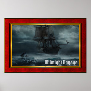 Midnattsfärden Poster