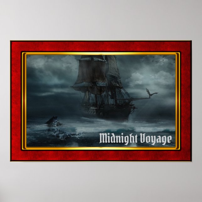 Midnattsfärden Poster (Framsidan)