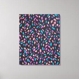 Midnattsfärgsfärgad utskrift canvastryck