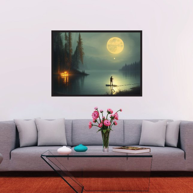 Midnattsfiske Poster (Skapare uppladdad)