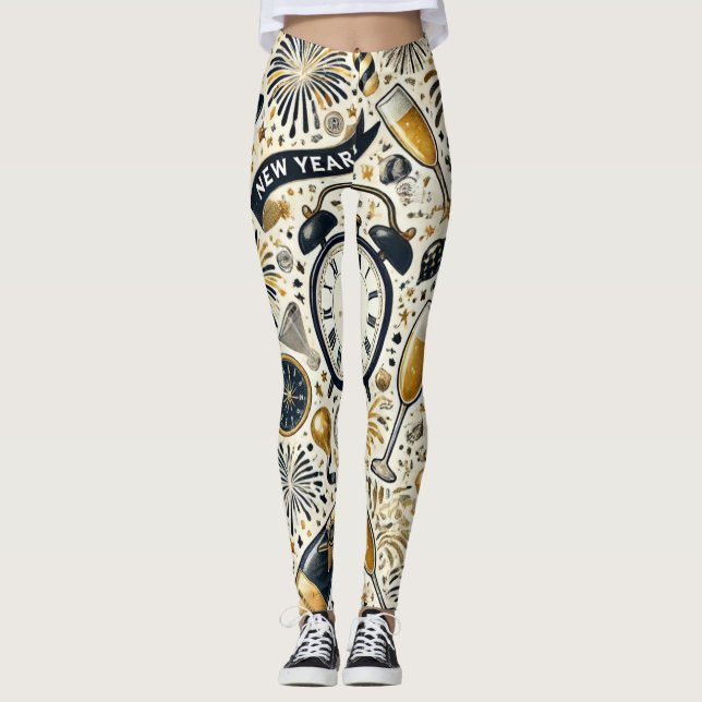 Midnattslöfte Leggings (Framsida)