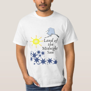 Midnattsolens land t shirt