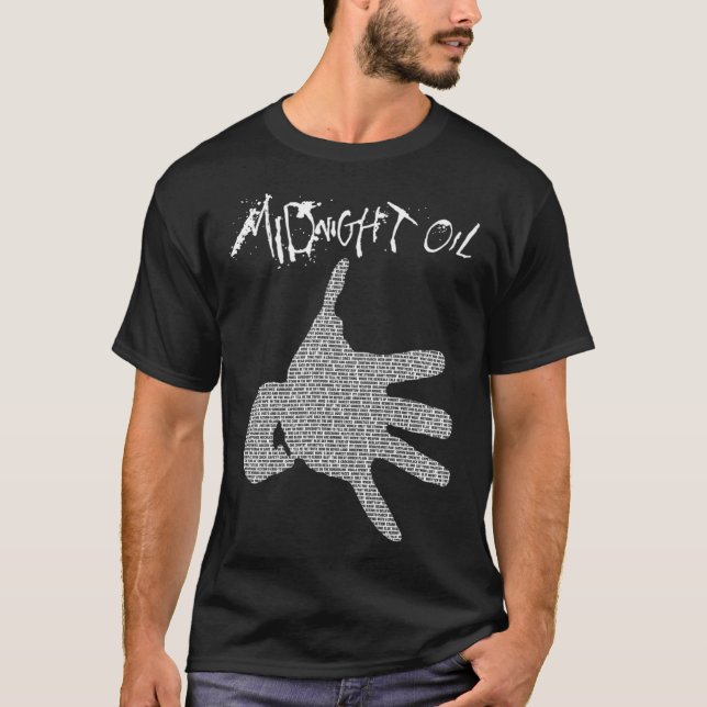 midnattsoljevit t shirt (Framsida)