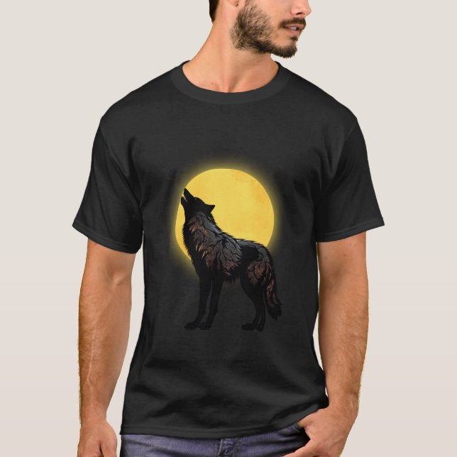 Midnattsräv T Shirt (Framsida)