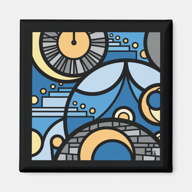 Midnattsslagen Magnet (Framsidan)