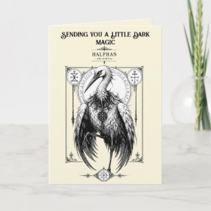 Midnattsstorken från Goetia Kort
