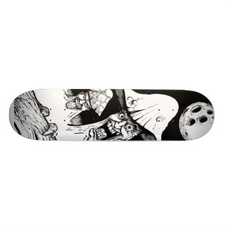 Midnattssvamp Mini Skateboard Bräda 18,5 Cm