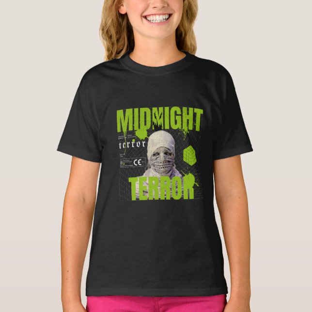 midnattsterror t shirt (Framsida)