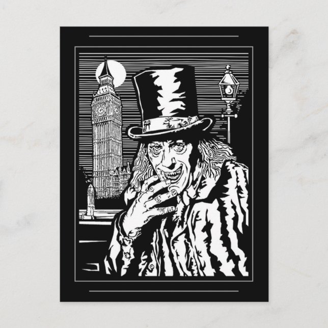 Midnattsvykort Vykort (Framsida)