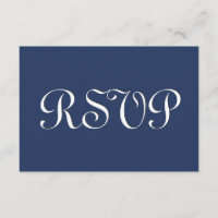 Midnight and White OSA Bröllop Response S244