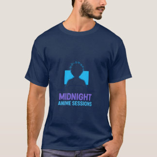 Midnight Anime Sessions retro T Shirt