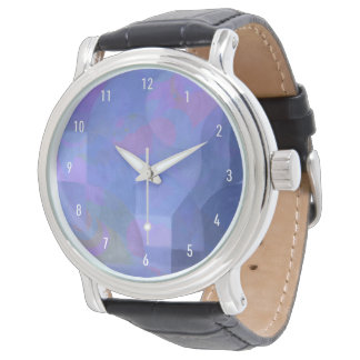 Midnight Arches - Indigo Abstrakt Geometry Armbandsur