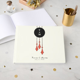 Midnight Autumn Wedding Gästböcker