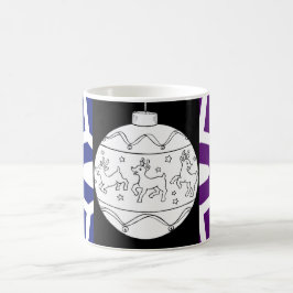 Midnight Baby Reindeer Kaffemugg