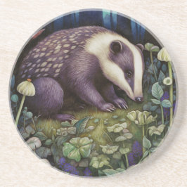 Midnight Badger Sandstone Underlägg
