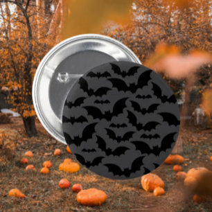 Midnight Bat Swarm-knapp – Mörkgrå & Svart Knapp