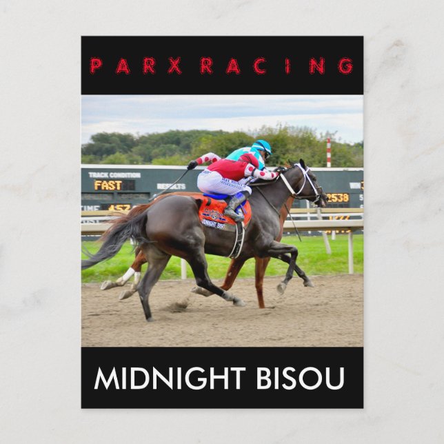 Midnight Bisou & Mike Smith Vykort (Framsida)