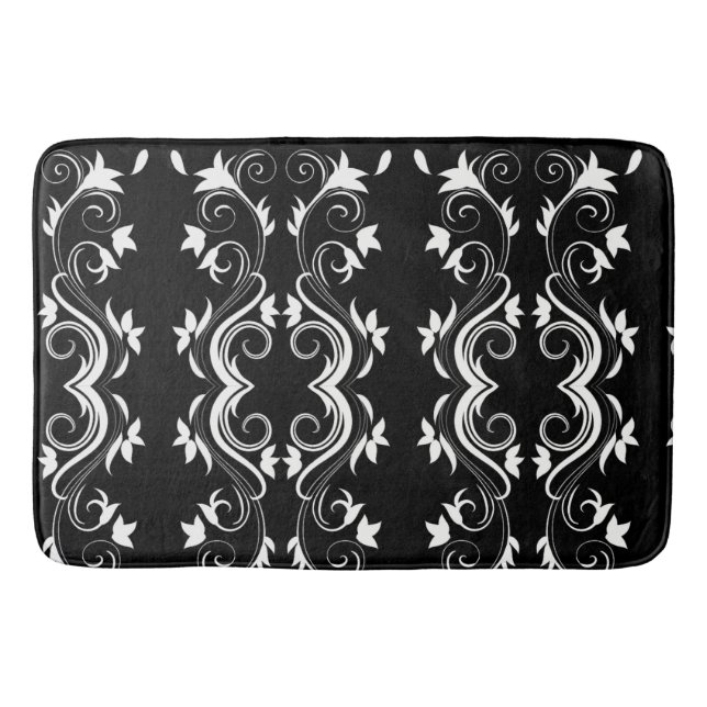 Midnight Bloom Badrumsmatta (Framsidan)