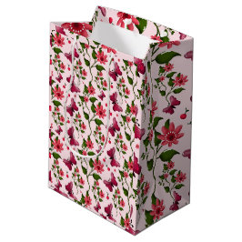 Midnight Bloom Butterfly Floral