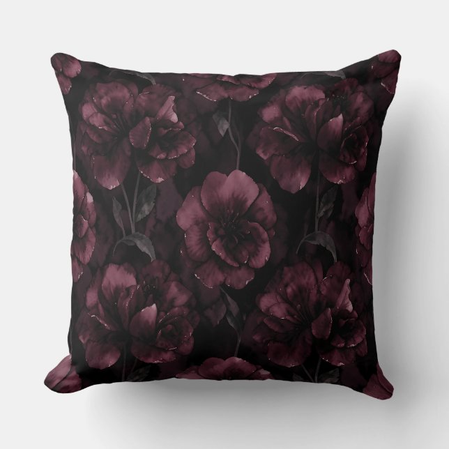 Midnight Bloom Mors Dag Kudde (Framsida)