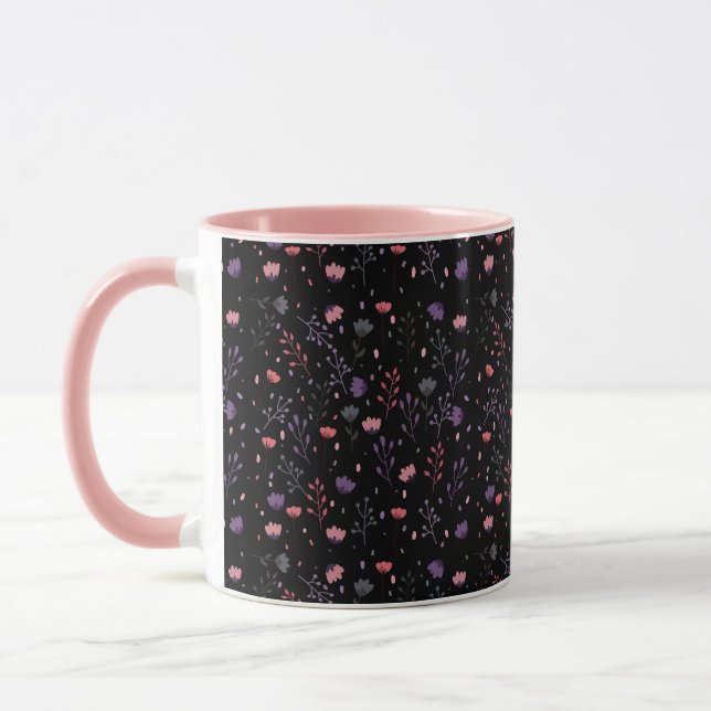 Midnight Bloom Mugg (Vänster)