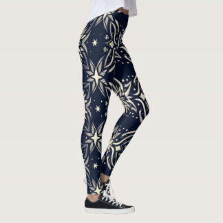 Midnight Bloom Symmetry Leggings