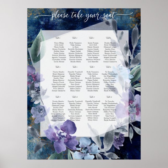 Midnight Blue Anemone, Poster (Framsidan)