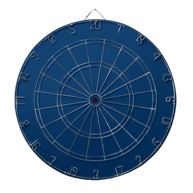 Midnight Blue-Anpassade Dartboard Darttavla (Framsidan)