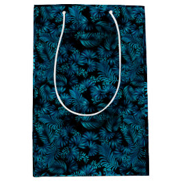 Midnight Blue Hawaiian Handflatan Tall Gift Bag