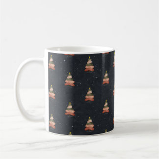 Midnight Blue Julgran - Nattdesign Kaffemugg