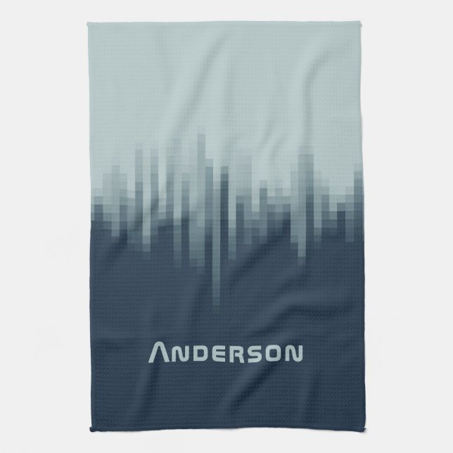 Midnight Blue Kökshandduk (Vertikal)