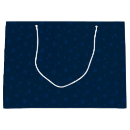 Midnight Blue Snöflingor