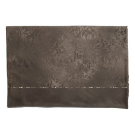 Midnight Bronze Romantik | Satiny Grunge Damask