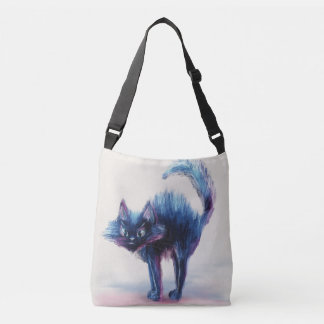 Midnight Cat Tote Bag Axelväska