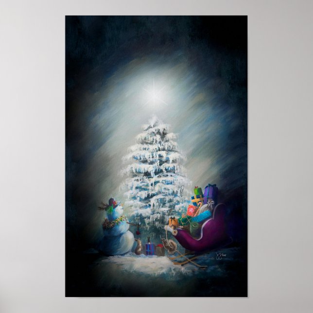Midnight Christmas 11 x 17 Poster (Framsidan)