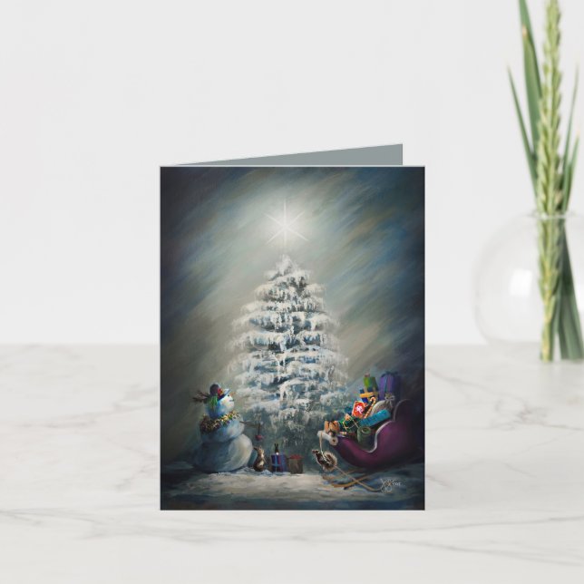 Midnight Christmas Magic Kort (Framsida)