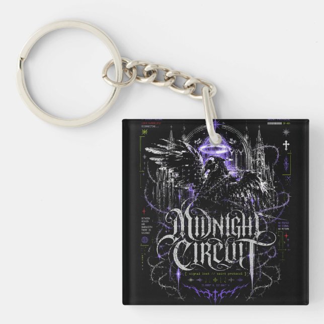 Midnight Circuit Gothic Cyberpunk Grafik (Framsidan)