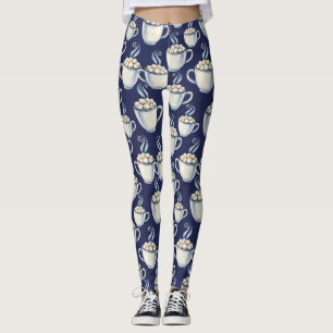 Midnight Cocoa – Mysig vinter Leggings