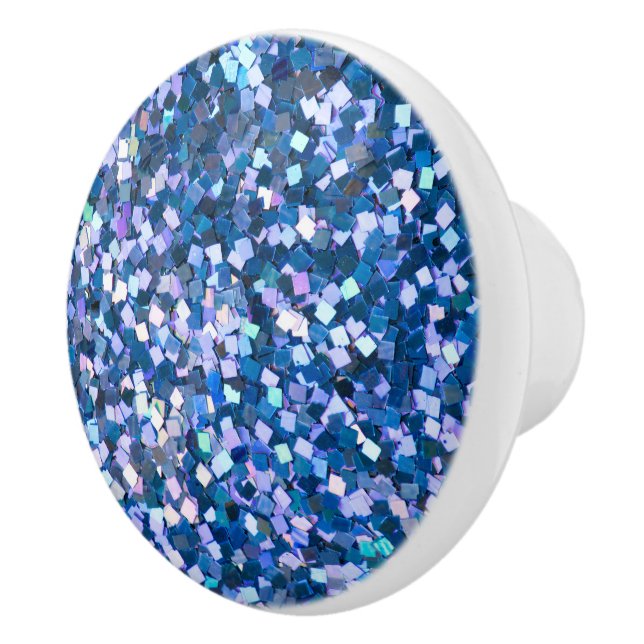 Midnight Confetti Shimmer Keramisk Knapp Knopp (Höger)