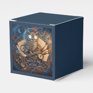 Midnight Creative Night Owl Abstrakt Presentaskar