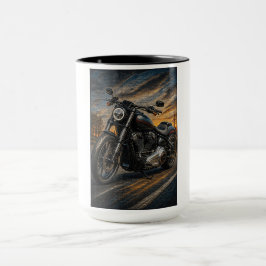 Midnight Cruiser Mosaikkonst Mugg