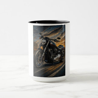 Midnight Cruiser Mosaikkonst Mugg
