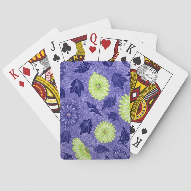Midnight Daisy Garden Casinokort (Baksidan)