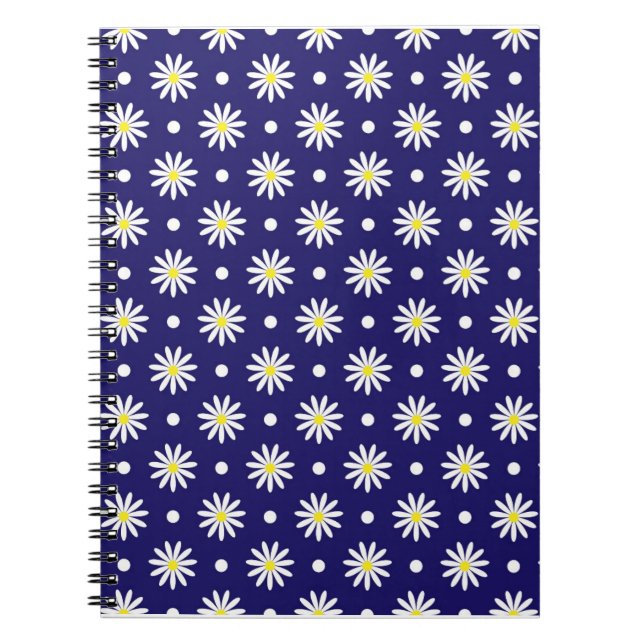 Midnight Daisy Spiralblock (Framsidan)
