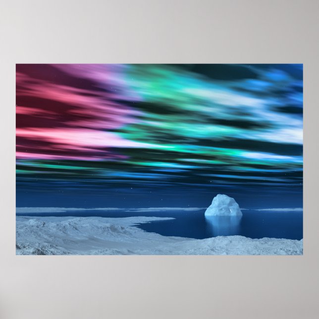 Midnight Dawn-utskrift Poster (Framsidan)